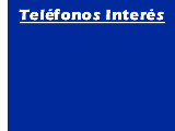 Teléfonos de Interés