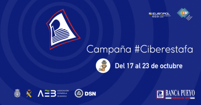 Banca Pueyo se suma a la campaña #Ciberestafa con motivo del mes europeo de la seguridad