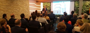 Acto de presentación de Banca Pueyo en Sevilla