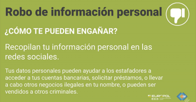 Robo de información personal